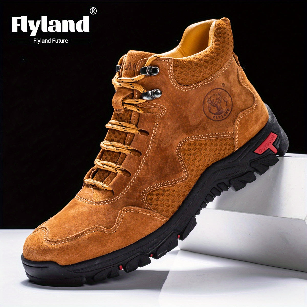 Men's Fashion Vintage Classical Genuine Faux Leather Handmade Chukka Boots