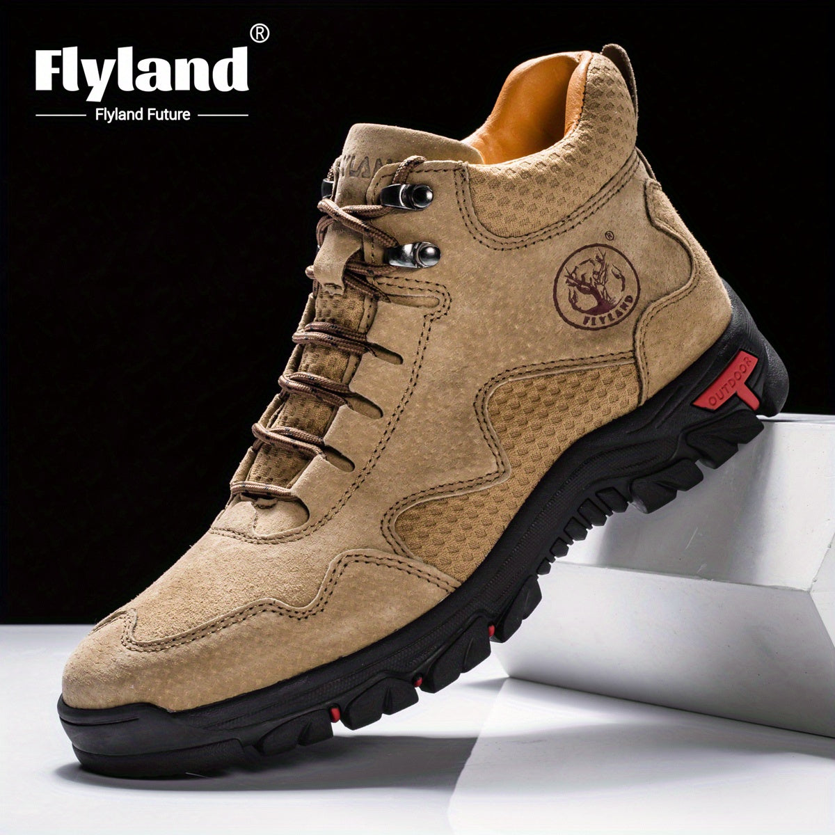 Men's Fashion Vintage Classical Genuine Faux Leather Handmade Chukka Boots