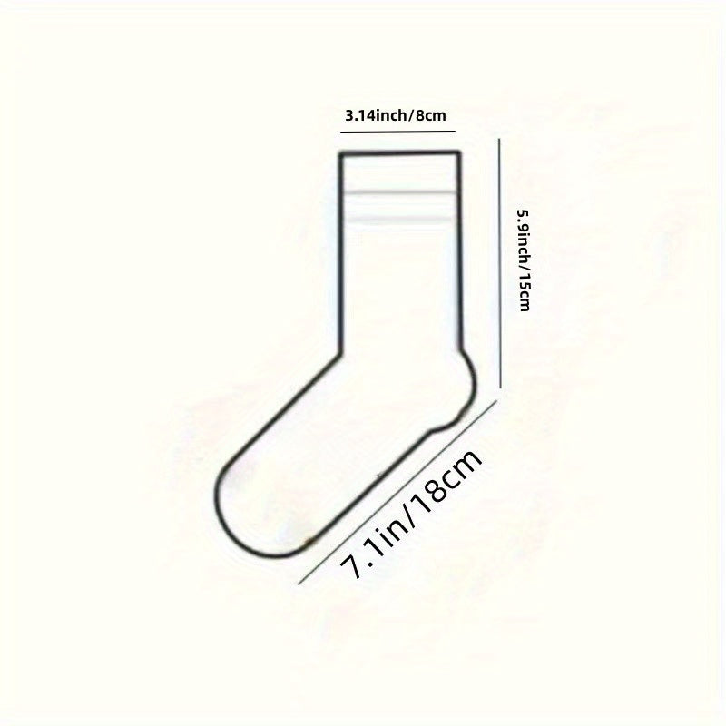 Men's Mid Tube Sports Socks Sweat Absorbing Odor Proof