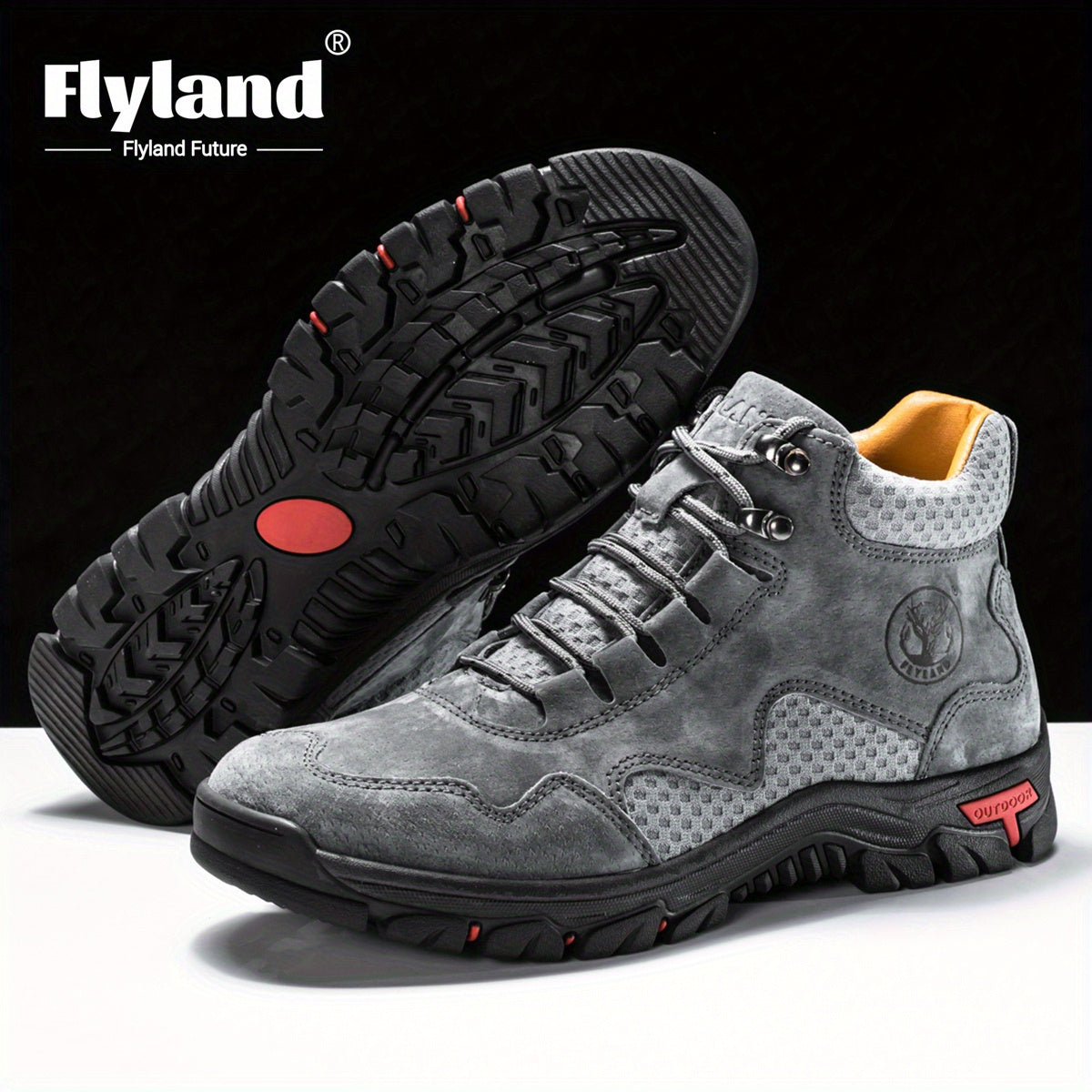 Handmade Cow Leather Chukka Boots for Men Vintage Style