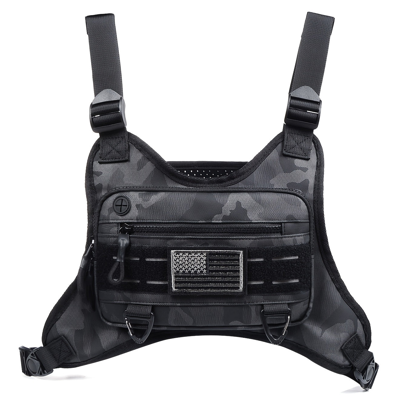 Durable Multifunctional Tactical Vest for Outdoor and Range Use
