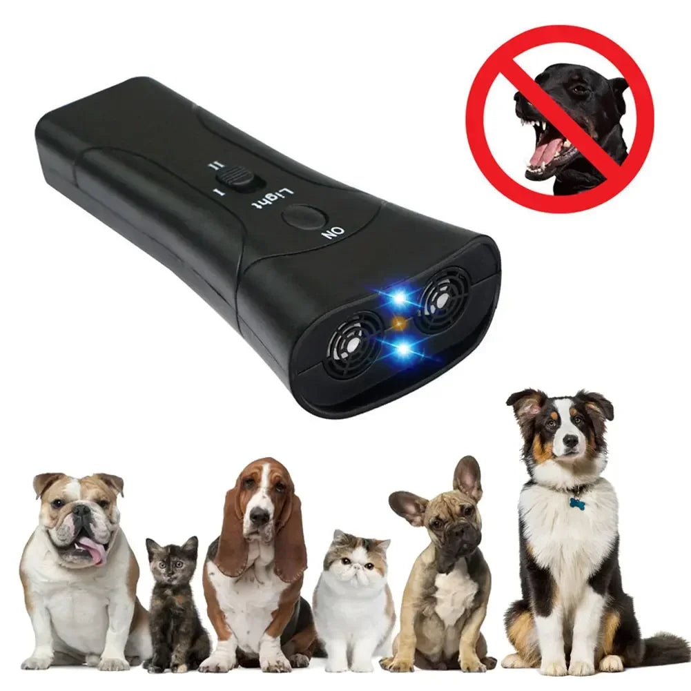 Portable Ultrasonic Dog Trainer With LED Indicator Light
