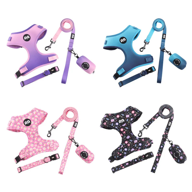 Dog/Cat Harness and Leash Set