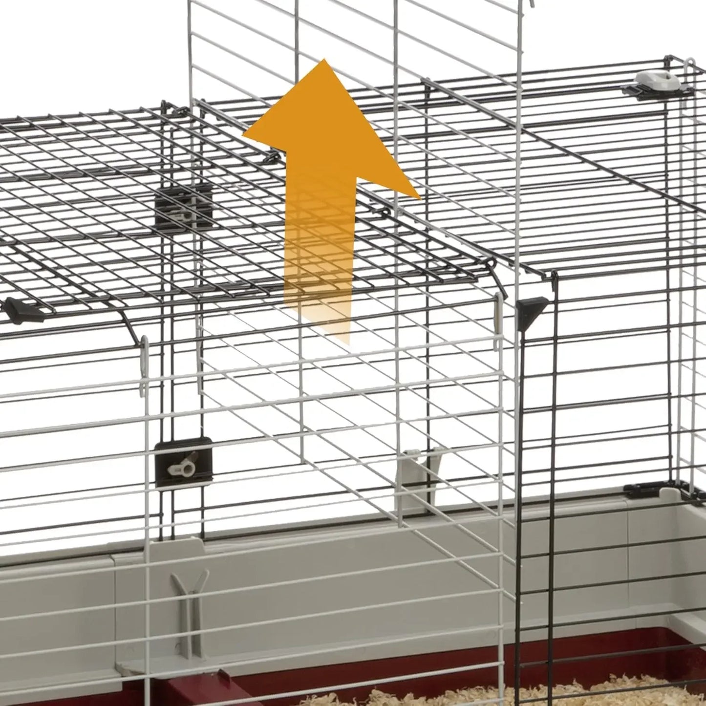 Extra-Large Rabbit Cage w/Wire Extension and Includes All Accessories