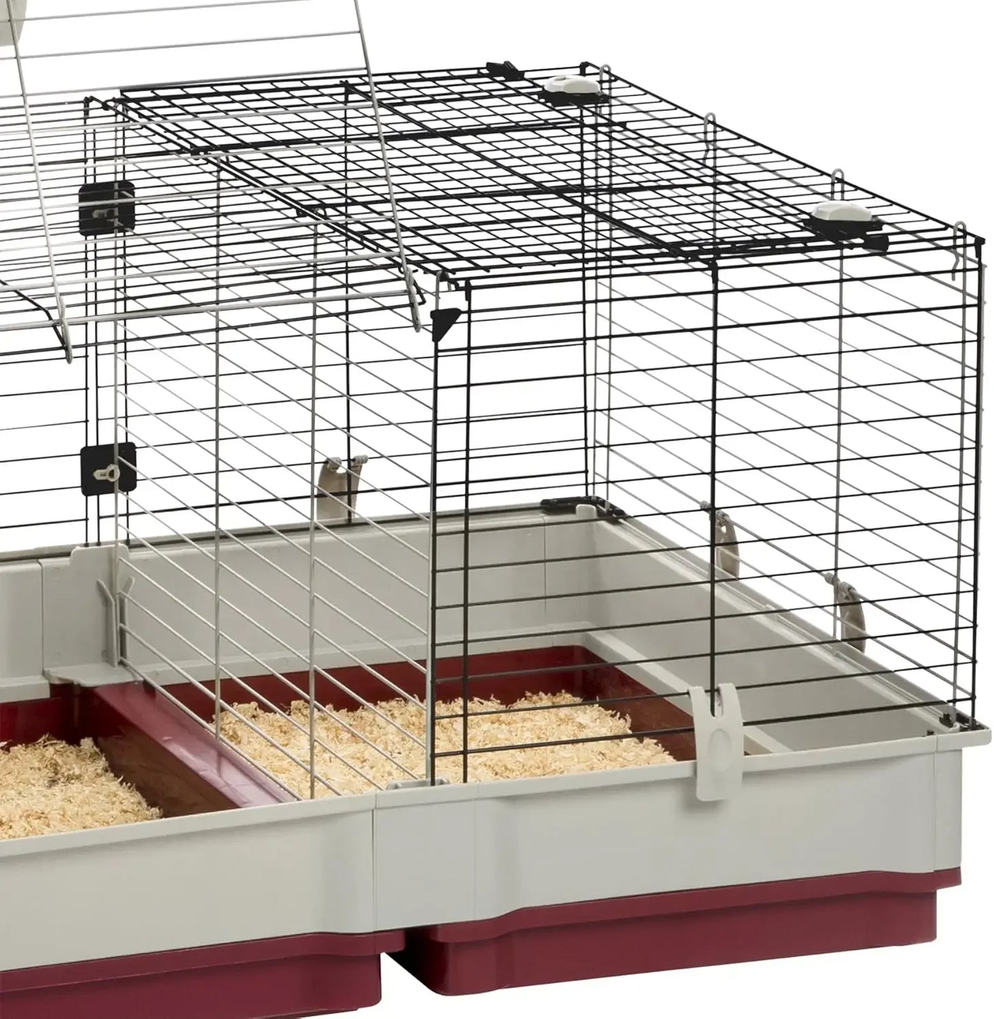 Extra-Large Rabbit Cage w/Wire Extension and Includes All Accessories