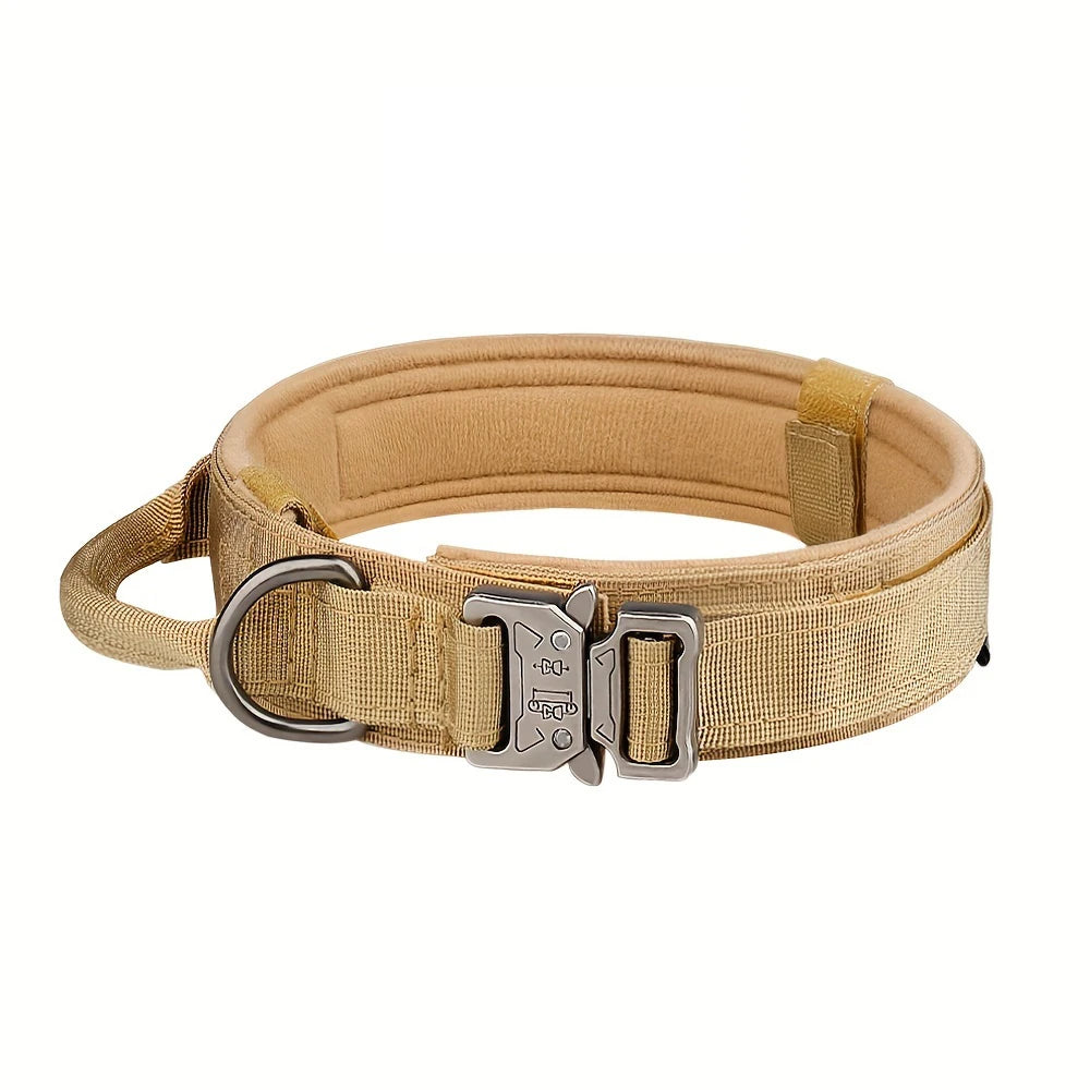 Dog Training Collar Adjustable Tactical Dog Collar And Leash Set