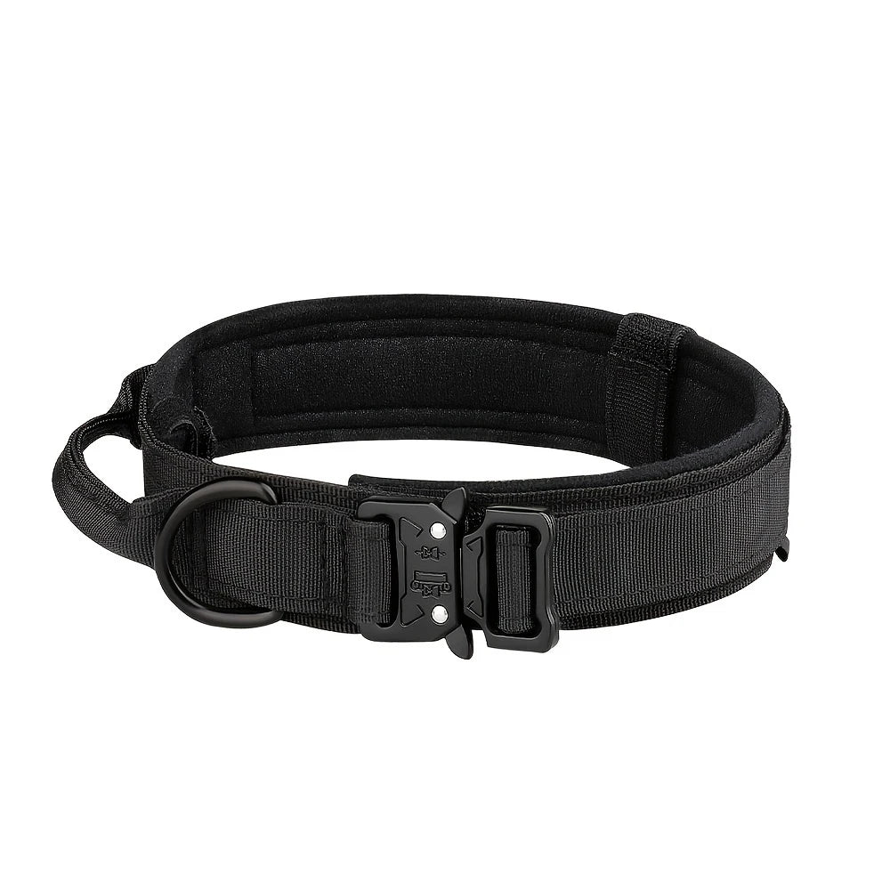 Dog Training Collar Adjustable Tactical Dog Collar And Leash Set
