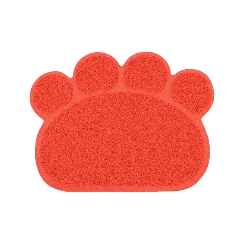 Cat Mat Non-slip Paw-shaped Mat