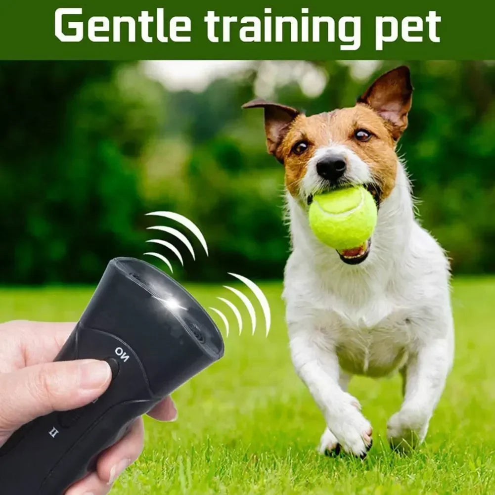 Portable Ultrasonic Dog Trainer With LED Indicator Light