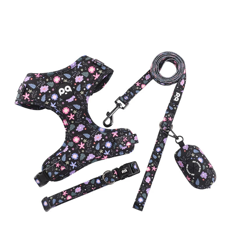 Dog/Cat Harness and Leash Set