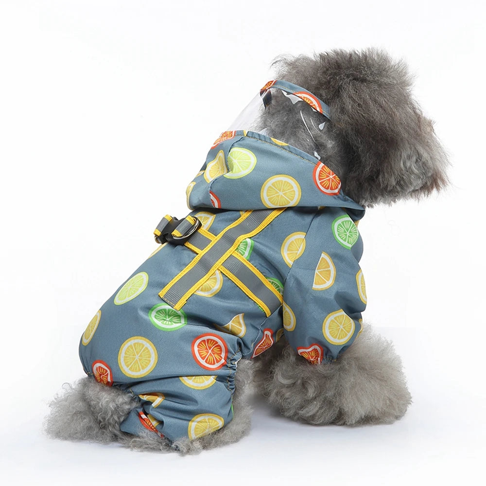 Breathable Dog Raincoat Clothing for All Weather Protection