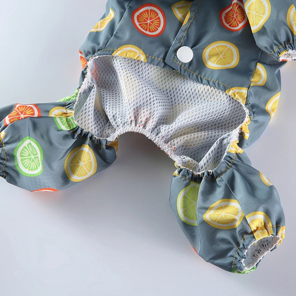 Breathable Dog Raincoat Clothing for All Weather Protection