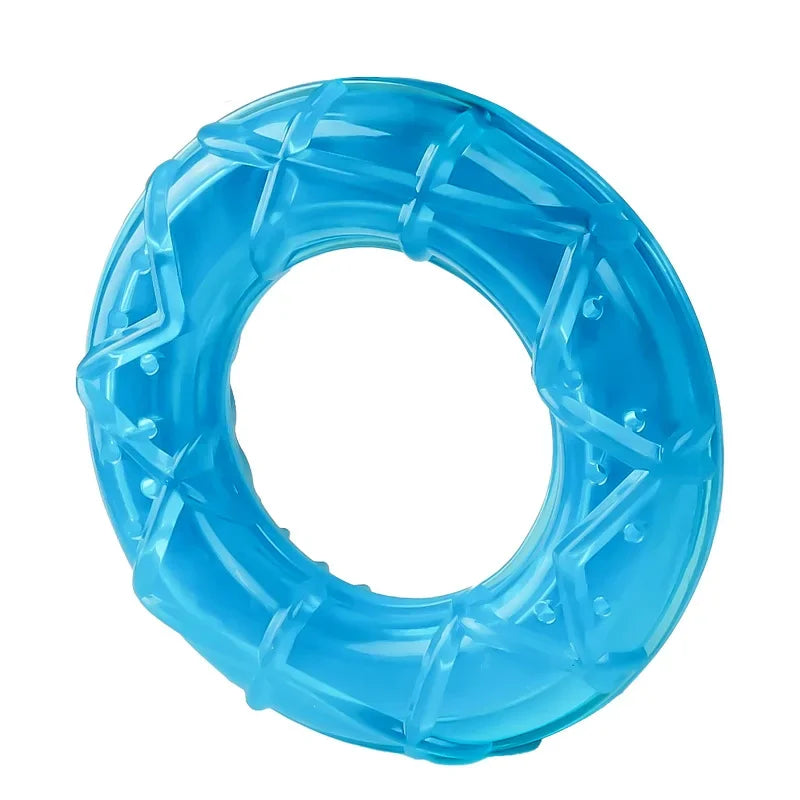 Freezable Ice Pop Dog Cooling Chew Toy Hydrating Teether Dental Care