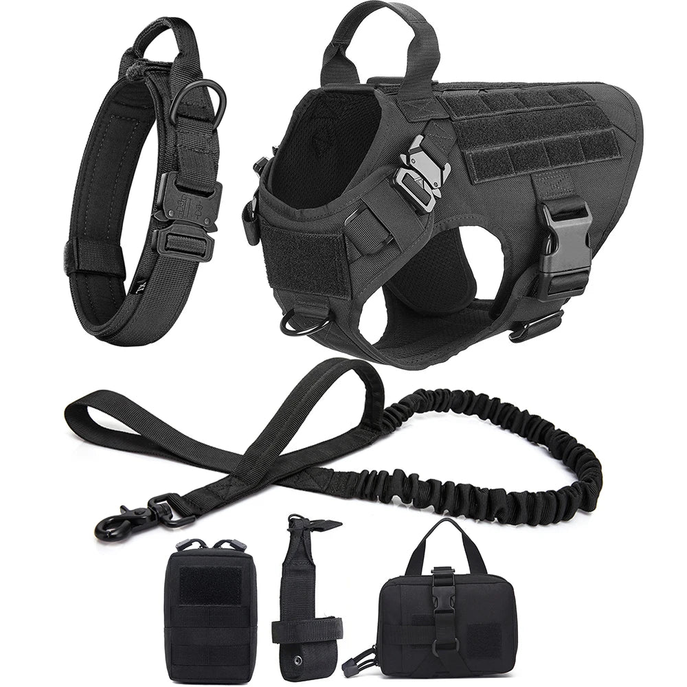 Dog Harness And Leash Set For Medium to Large Dogs