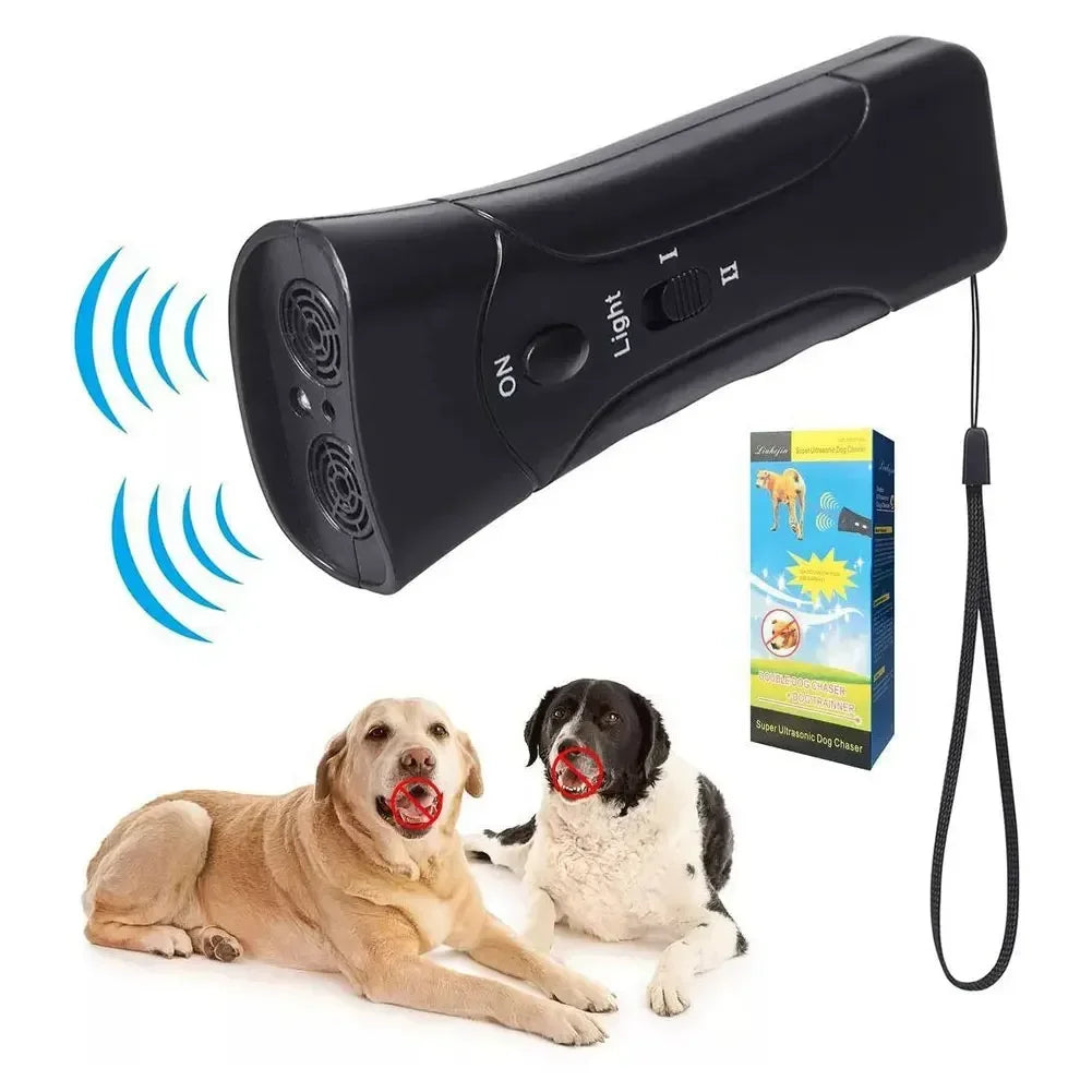 Portable Ultrasonic Dog Trainer With LED Indicator Light