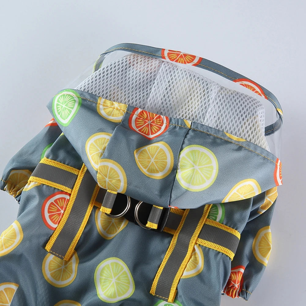 Breathable Dog Raincoat Clothing for All Weather Protection