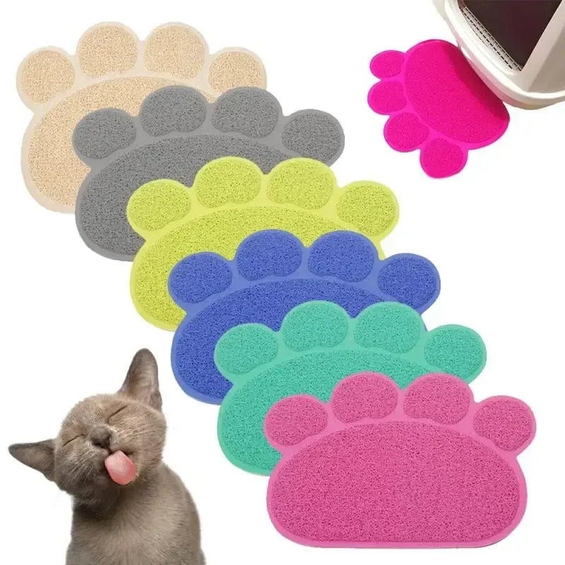 Cat Mat Non-slip Paw-shaped Mat