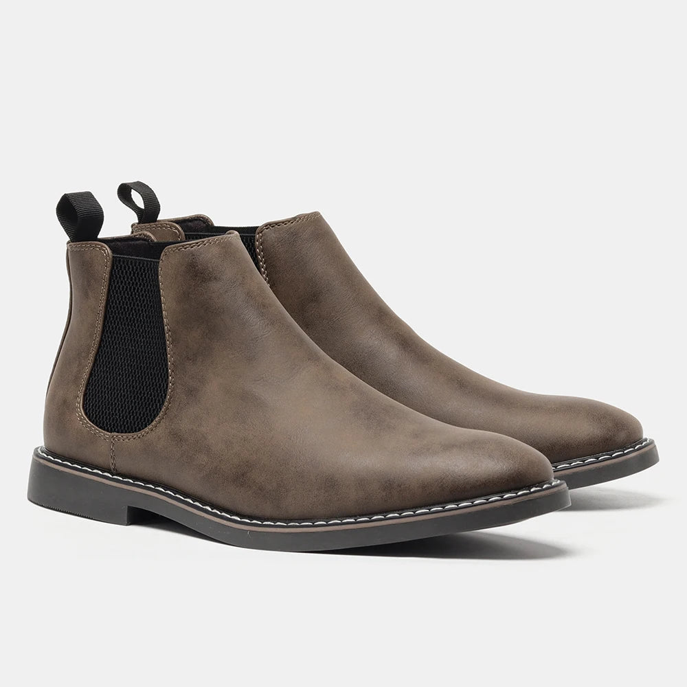Journey Men's Casual Chelsea Boots Comfortable Everyday Footwear