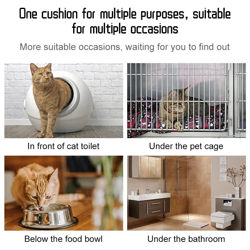 Cat Mat Non-slip Paw-shaped Mat