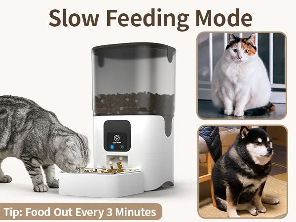 Smart Automatic WiFi Pet Feeder with APP Control