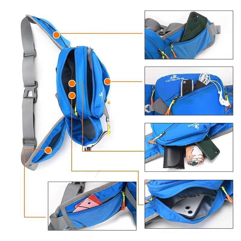 Sports Water Bottle Waist Pack Multifunctional Hip Bag