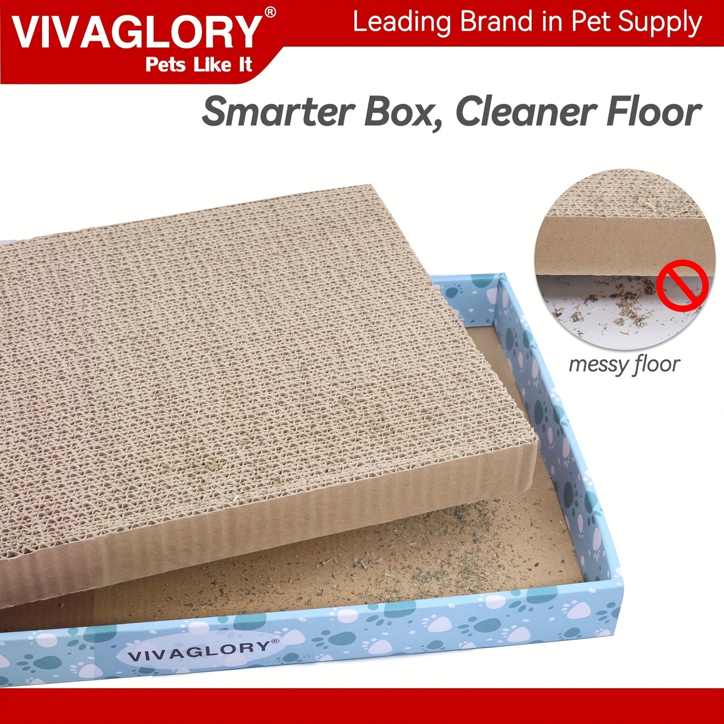 Reversible Cat Scratching Board Dual Sided Wall Mounted