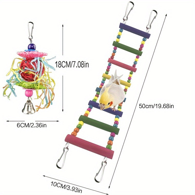 15-Piece Ultimate Bird Toy Bundle