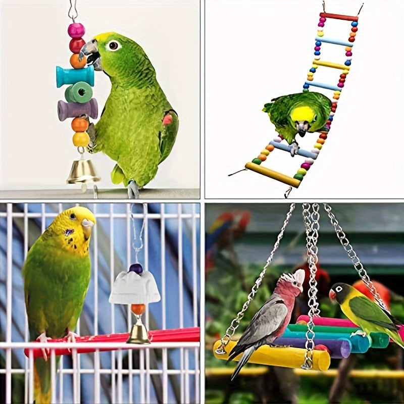 15-Piece Ultimate Bird Toy Bundle