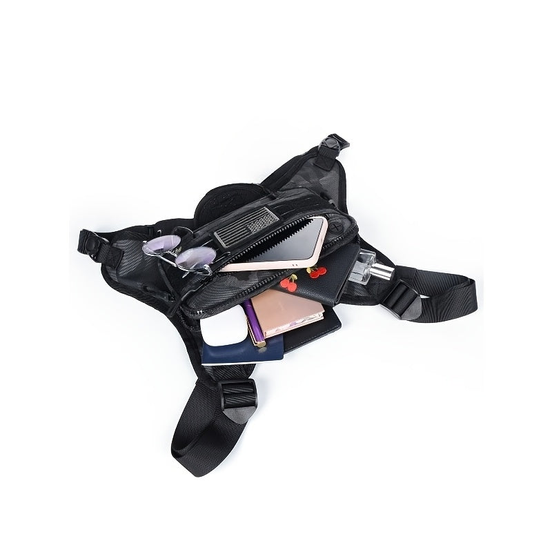 Durable Multifunctional Tactical Vest for Outdoor and Range Use