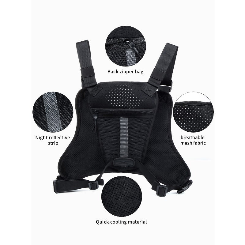Durable Multifunctional Tactical Vest for Outdoor and Range Use