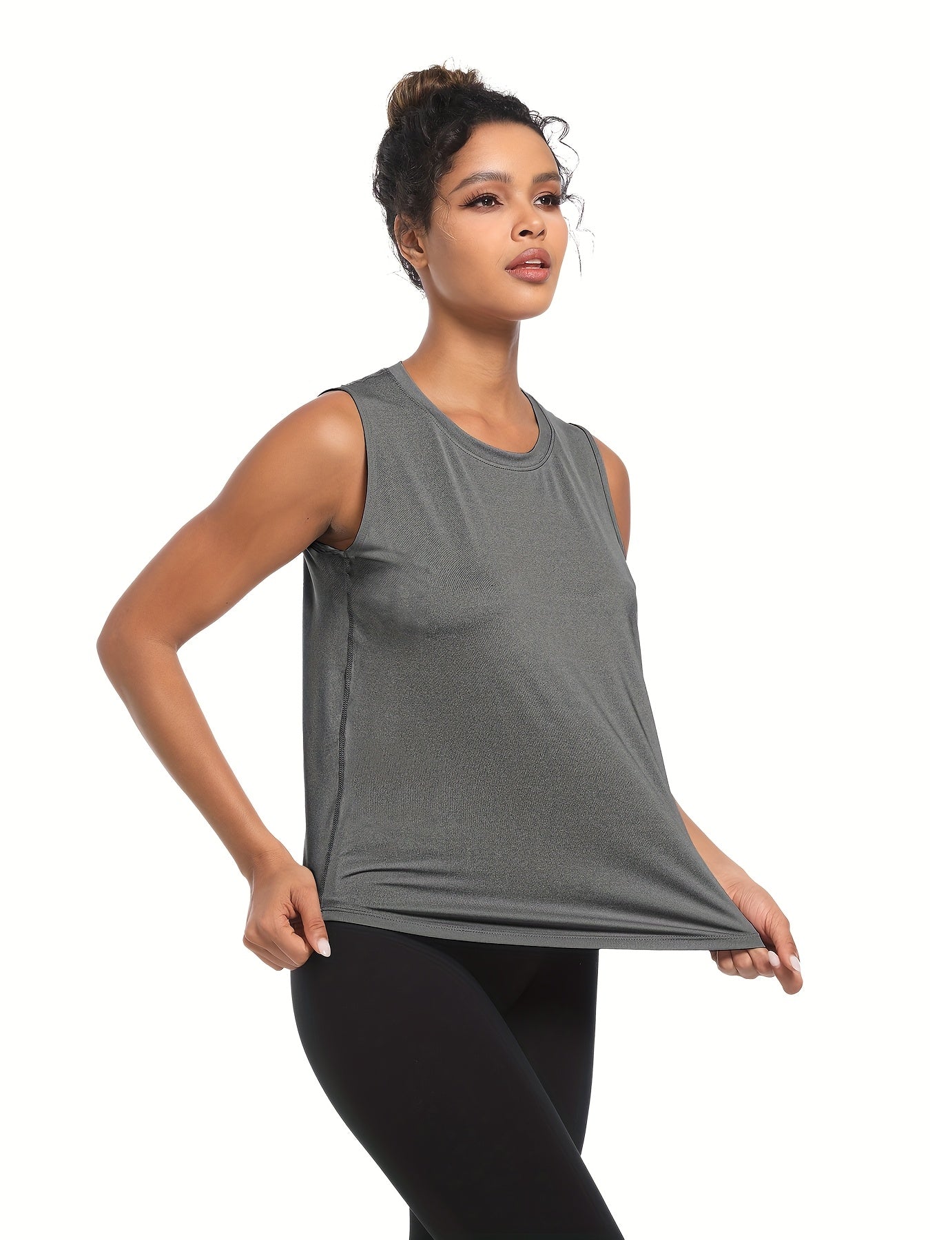 Women's 5pc Tank StyleTop - Quick-Dry, Machine Washable