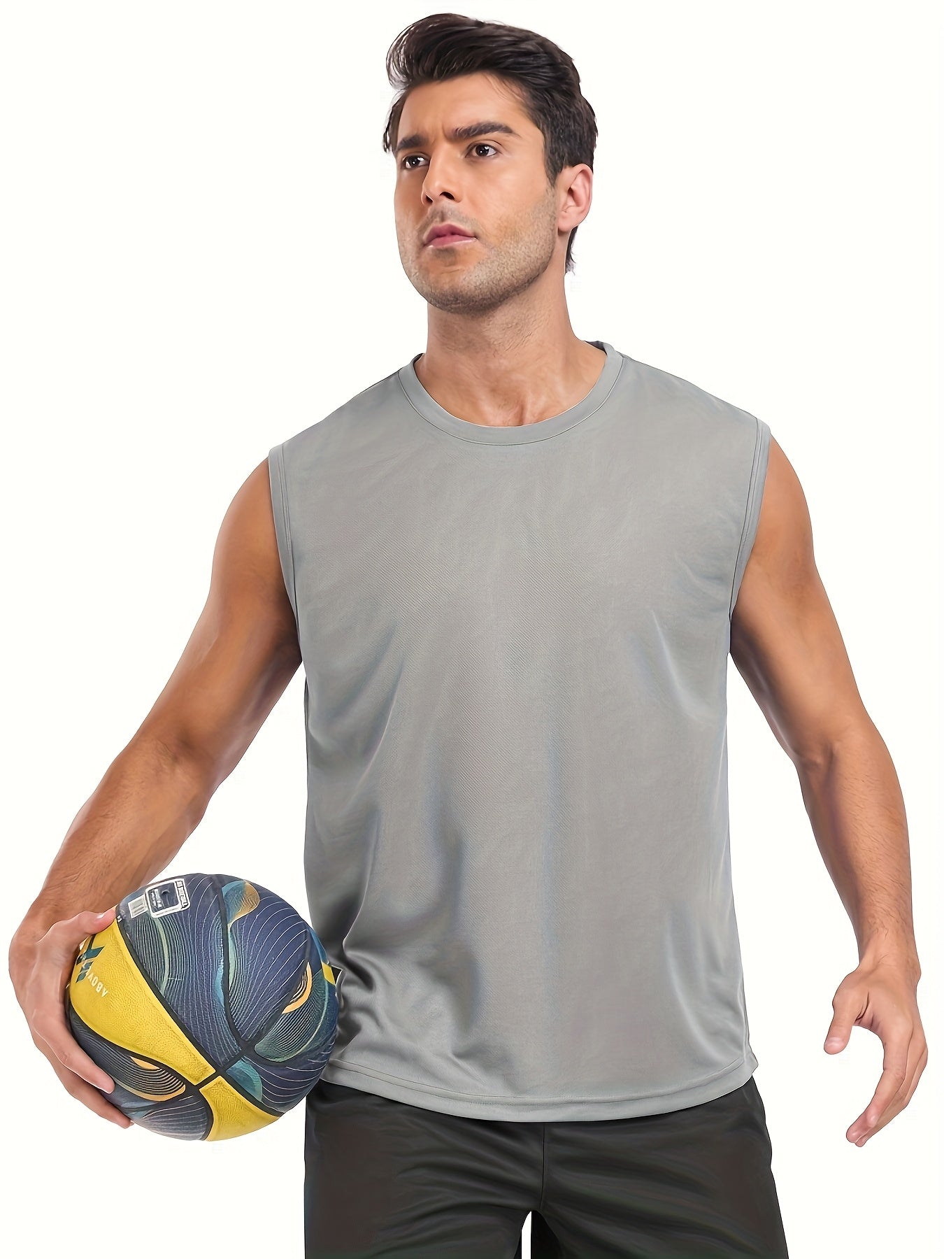 Men's Quick Dry Tech Performance Sleeveless Tank Tops