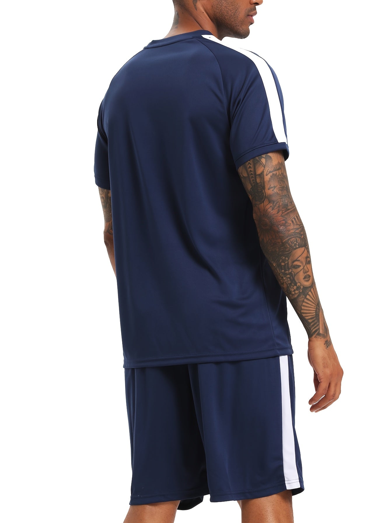 Men's 3 Piece Sports Set Mesh Gym Basketball Tennis Spring