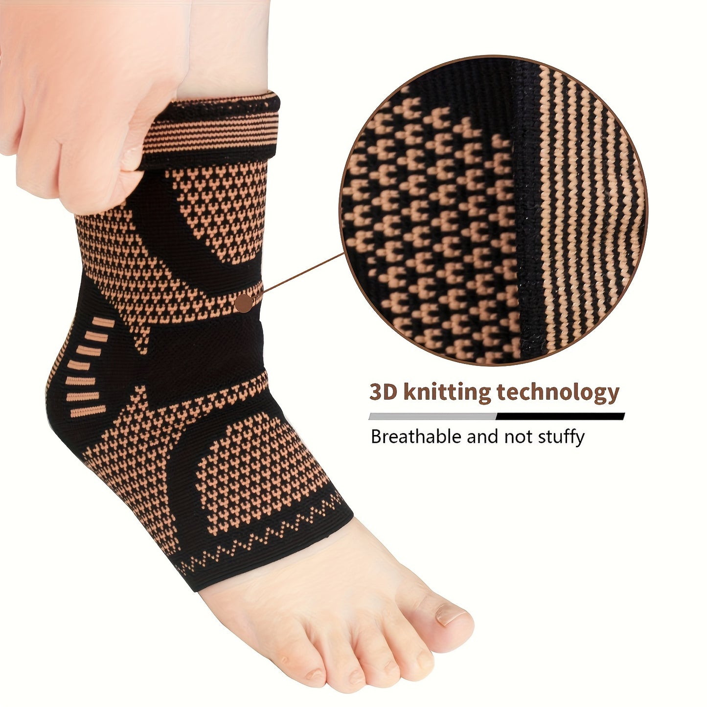 Compression Ankle Brace Pull On For Support And Comfort
