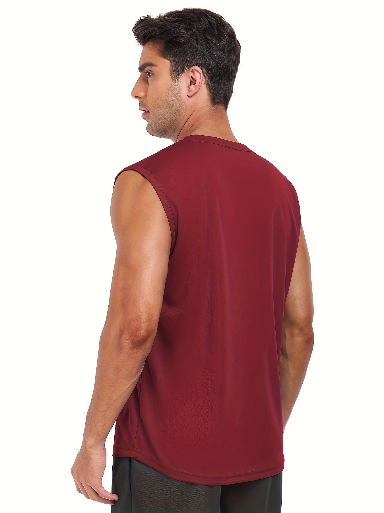 Men's Quick Dry Tech Performance Sleeveless Tank Tops