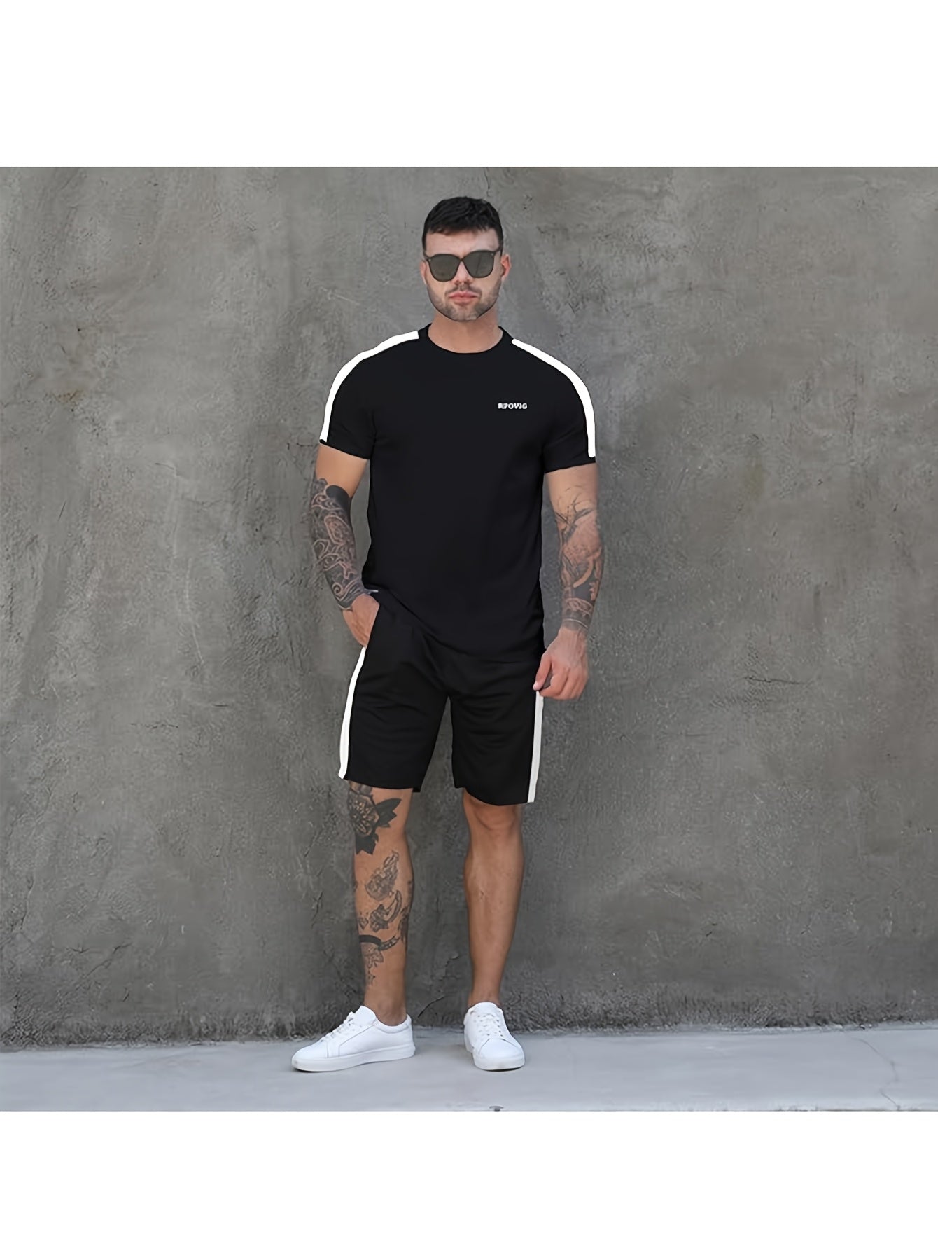Men's 3 Piece Sports Set Mesh Gym Basketball Tennis Spring