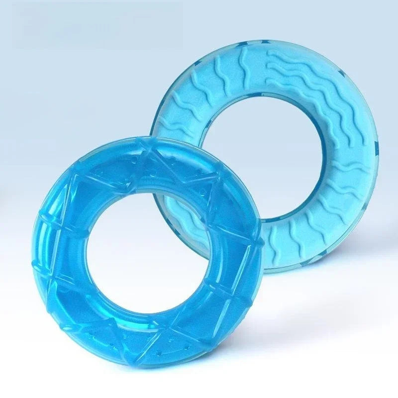 Freezable Ice Pop Dog Cooling Chew Toy Hydrating Teether Dental Care