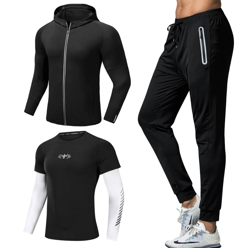 Quick Dry Men's Training Sportswear Set