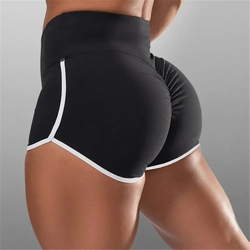 Women's Sports Yoga Shorts for Running Gym and Fitness Training