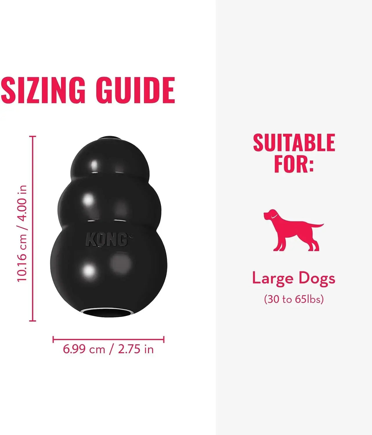 Extreme Dog Toy Treat Filling Durable Natural Rubber Chew Toy