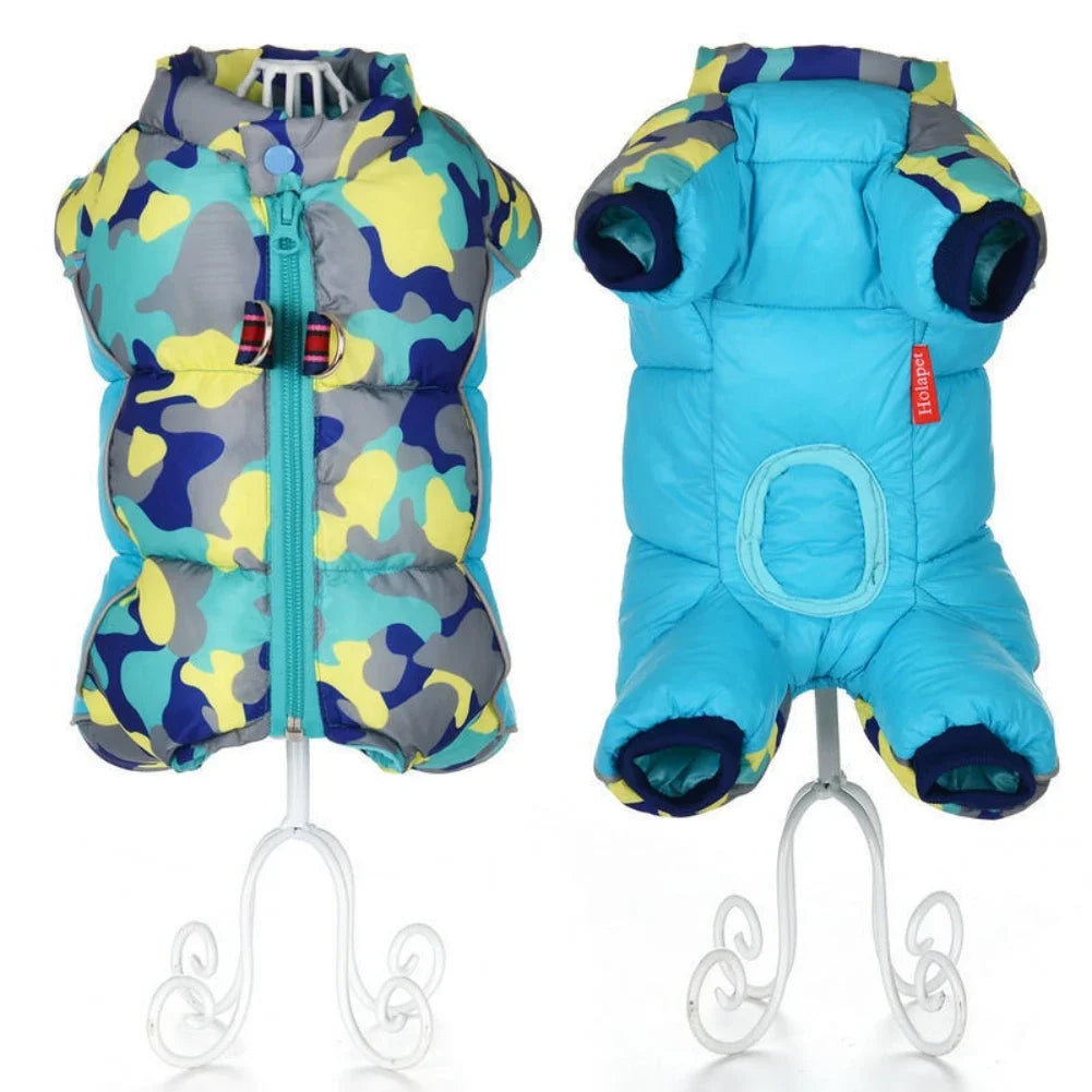 Warm Fleece Small Dog Full Body Coat