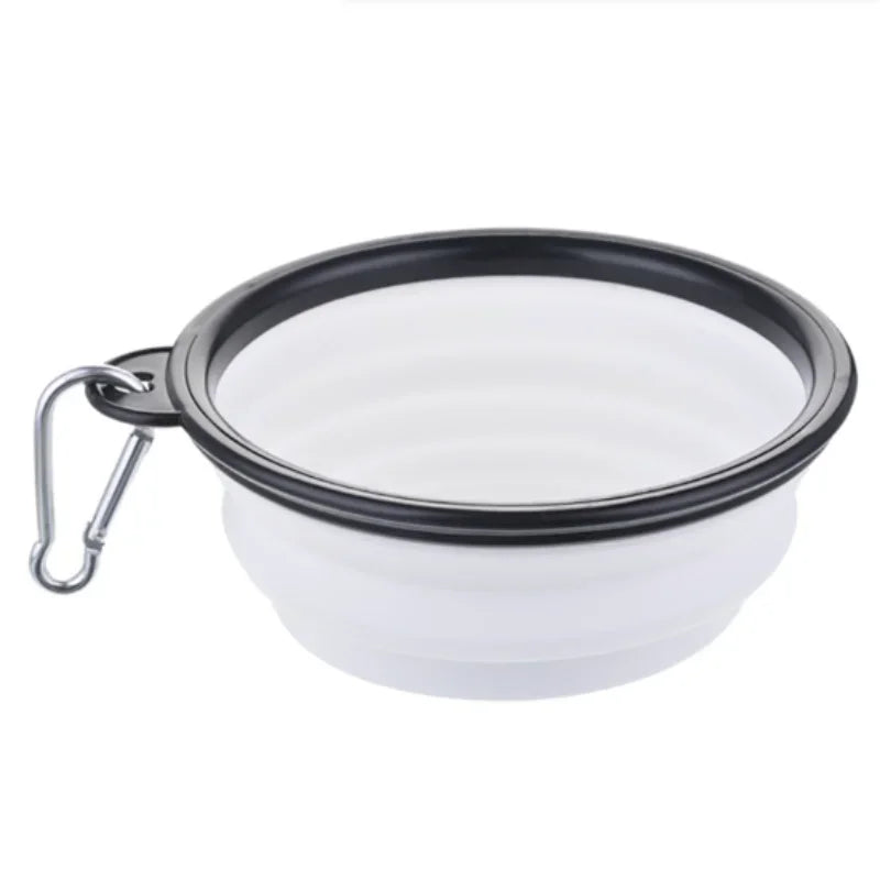 Collapsible Silicone Food And Water Bowl For Cats And Dogs