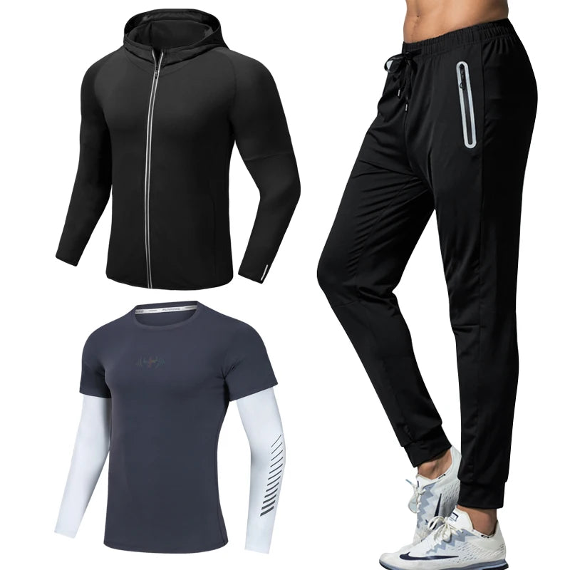 Quick Dry Men's Training Sportswear Set