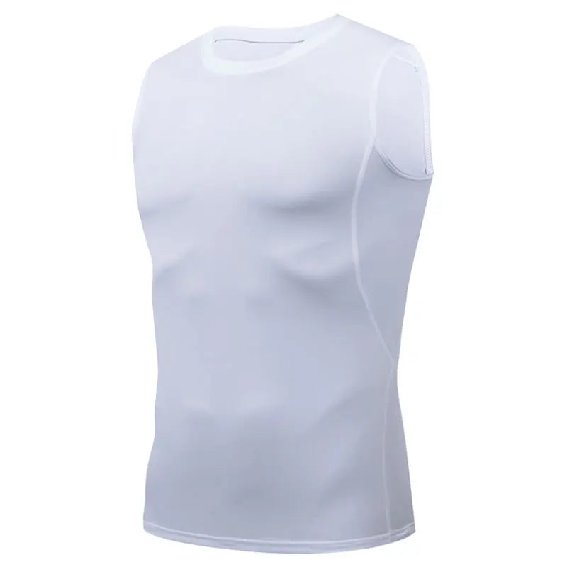 Men's Compression Elastic Sports Tank Top Performance Breathable