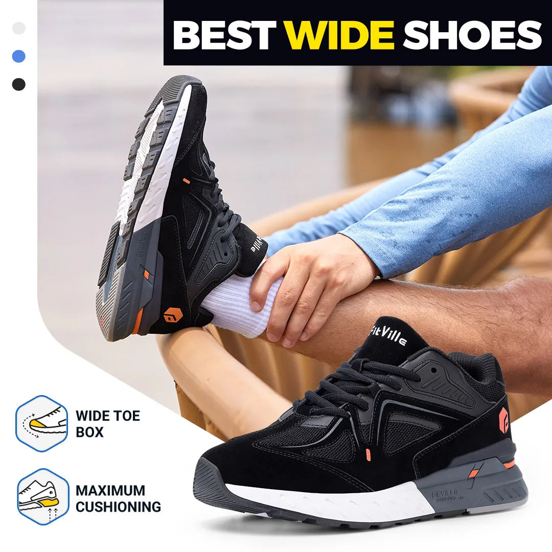 Men's Non-Slip Walking Lightweight Sneakers For Everyday Comfort