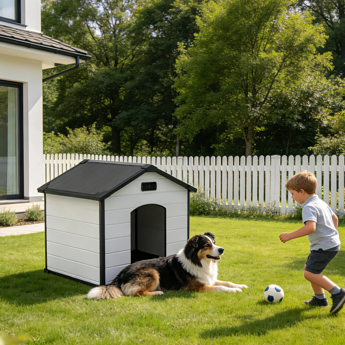Comfortable Dog House for Small Medium Large Dogs and Cats