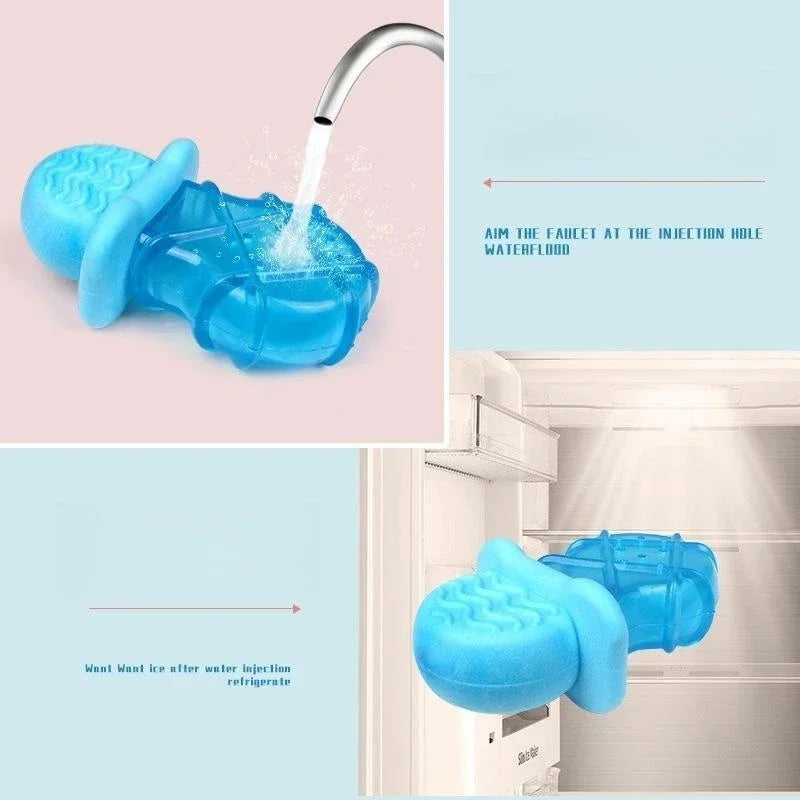 Freezable Ice Pop Dog Cooling Chew Toy Hydrating Teether Dental Care