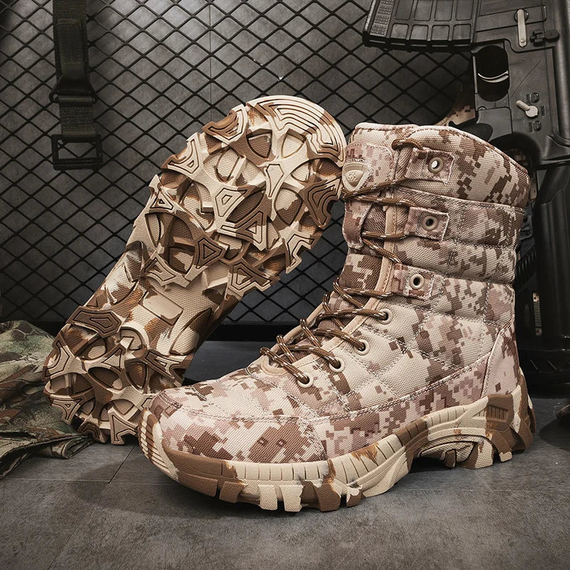 Men's Lightweight Tactical Hiking Hunting Boots For Outdoor Adventures