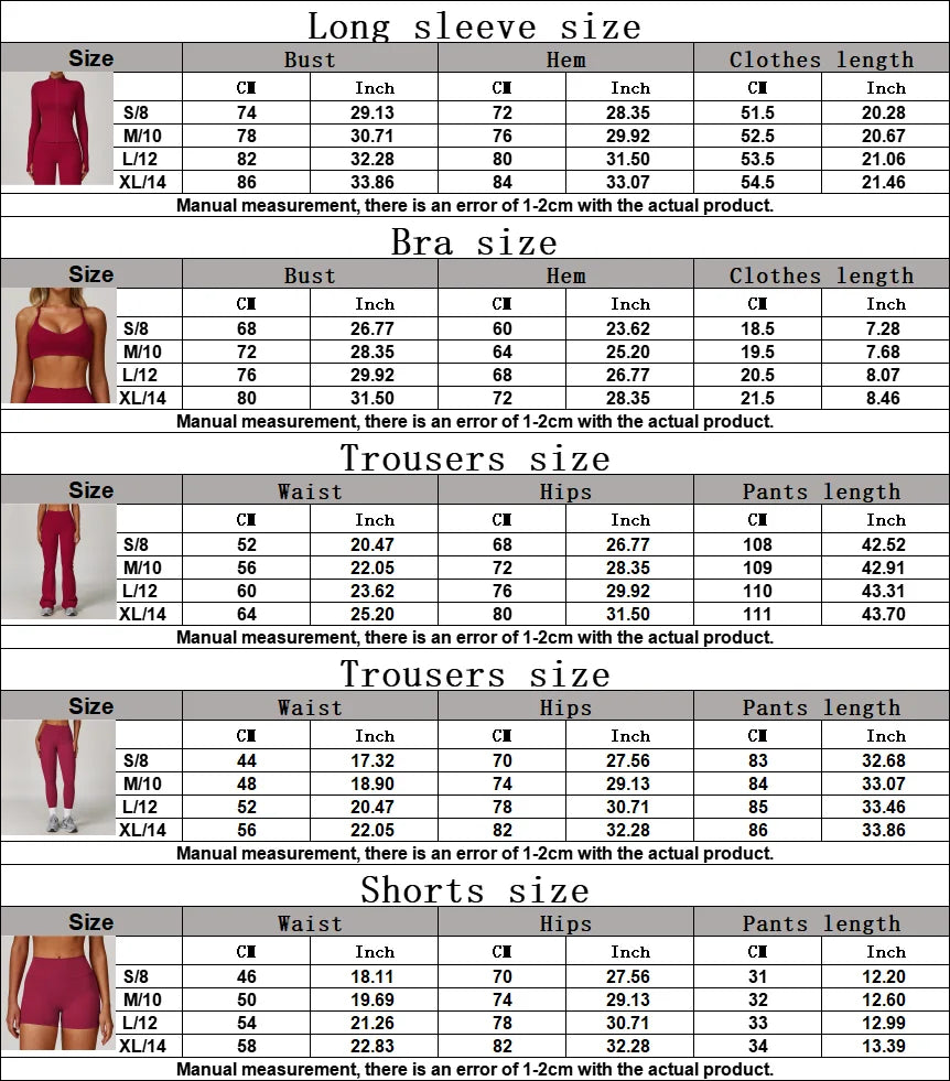 Women's 3pc Gym Set for Workout and Training Essentials