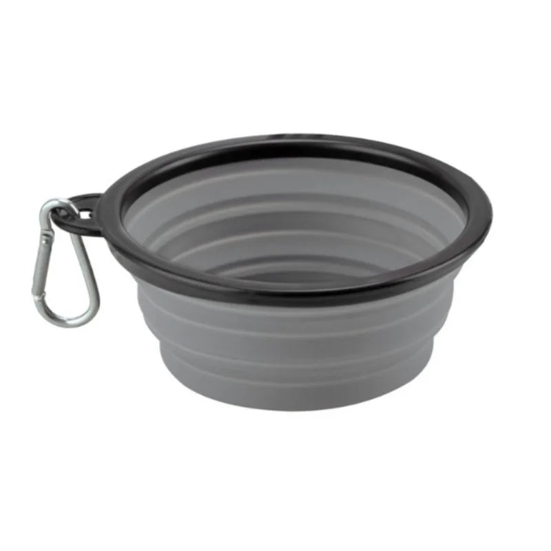 Collapsible Silicone Food And Water Bowl For Cats And Dogs